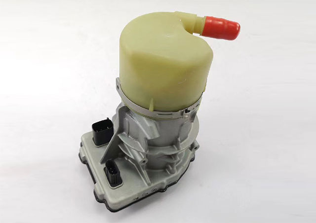Electronic steering pump