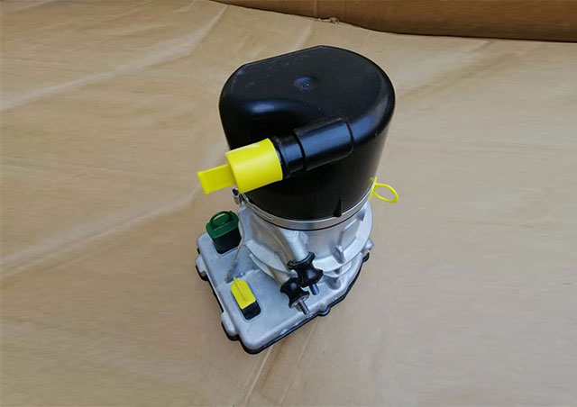 Electronic steering pump